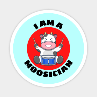 I Am A Moosician | Cow Pun Magnet